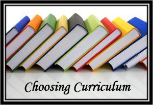 choosing curriculum